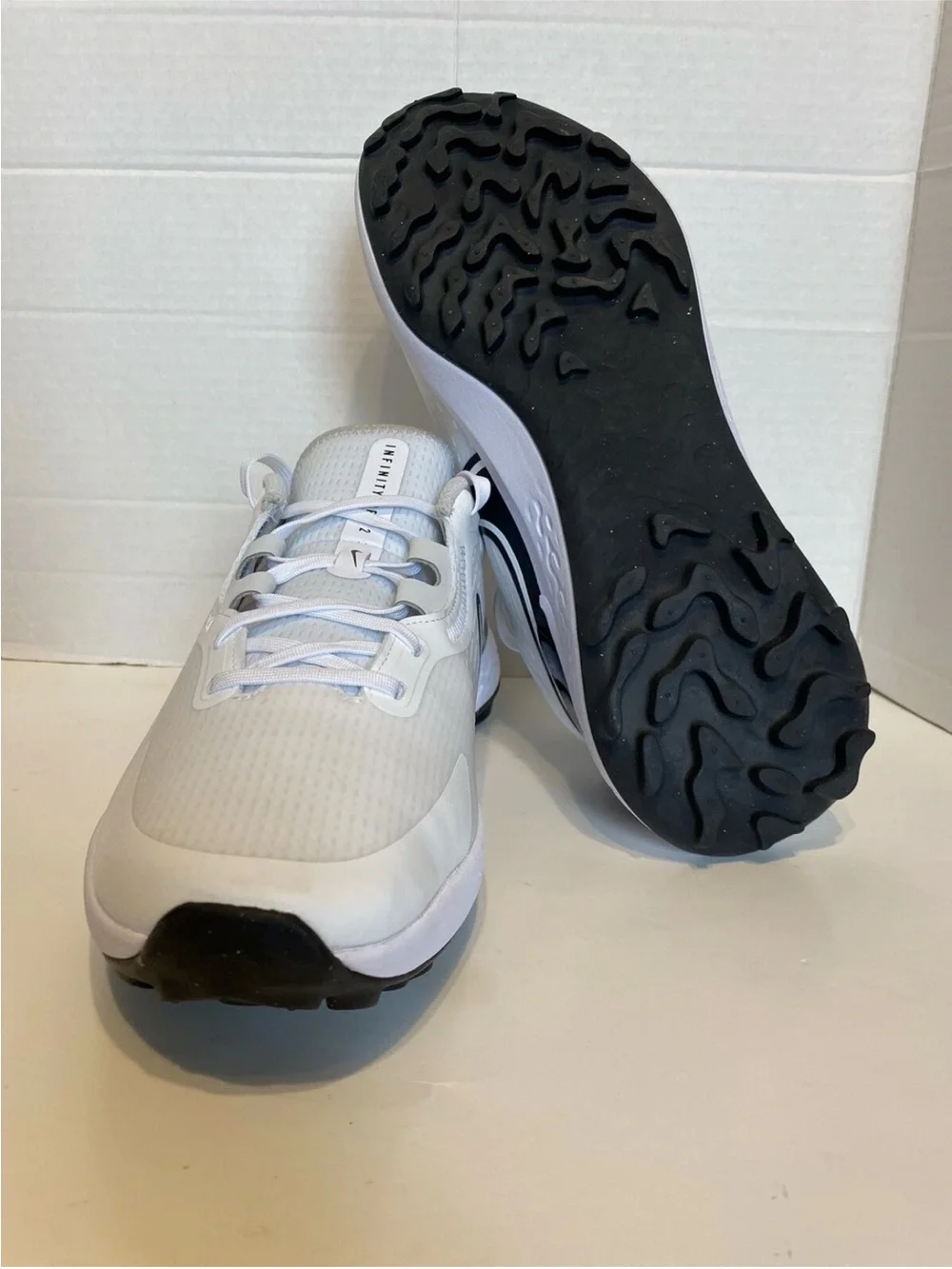 Nike Infinity Pro 2 Golf Shoes White/Black Photon dust (DJ5593-115)